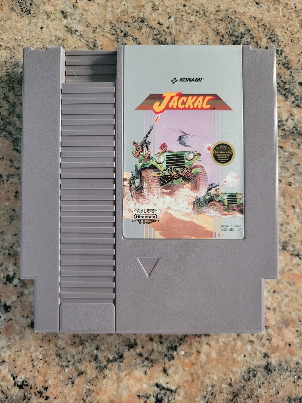 Nintendo (NES): Jackal Game with Protective Sheath. Excellent Condition. $16